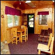 Little Pine Resort - Brainerd, Minnesota - Cabin Interior